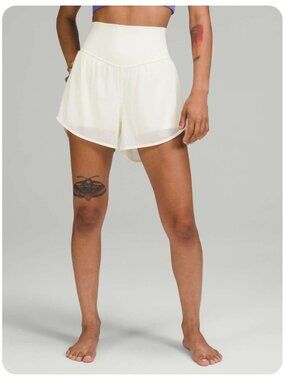 Lululemon Nulu & Mesh High-Rise Yoga Shorts sz 12